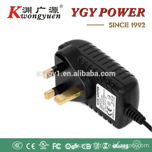 SMPS 12w 9v1a wall mount type adaptor with CE ROHS
